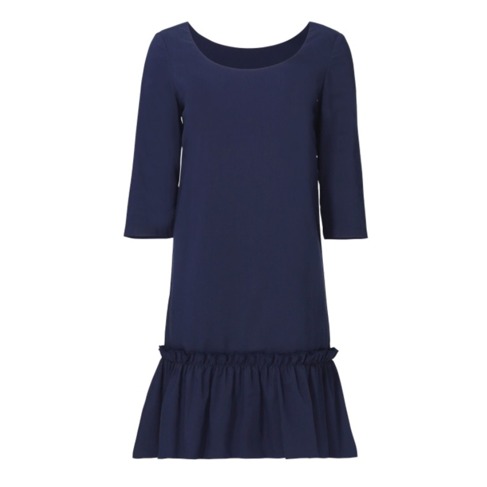 Paper Crown Navy Florence Dress